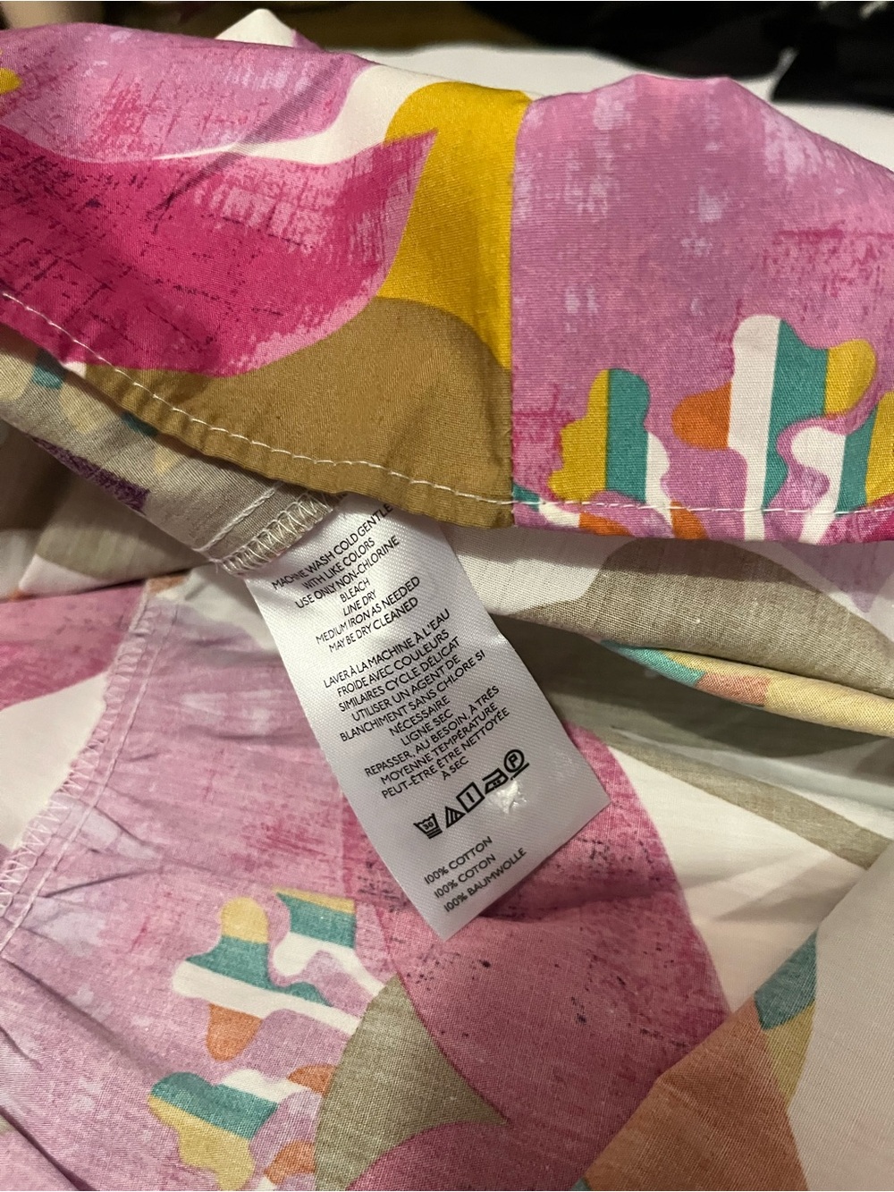 NWT Anthropologie size XL The Bettina tiered shirt dress in multi colors - Picture 11 of 11